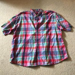 Van Heusen short sleeve collar shirt